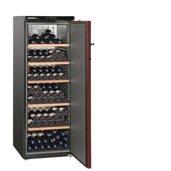 Liebherr 200 Bot Wine Cabinet(Burgundy Red Door)