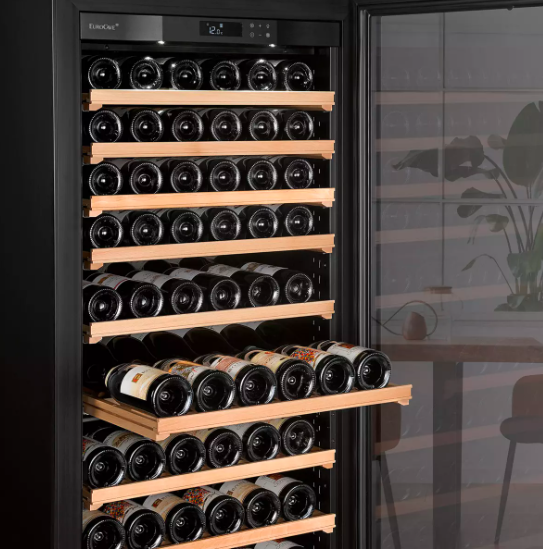 EuroCave 220 Bot Wine Cabinet(Black Door) La Première